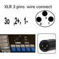 thumbnail image 4 of Lámpara LED tipo cuello de cisne JXRYWF XLR de 3 pines y 24 pulgadas para DJ de estudio, 4 of 5