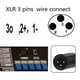 thumbnail image 4 of Lámpara LED tipo cuello de cisne JXRYWF XLR de 3 pines y 24 pulgadas para DJ de estudio, 4 of 5