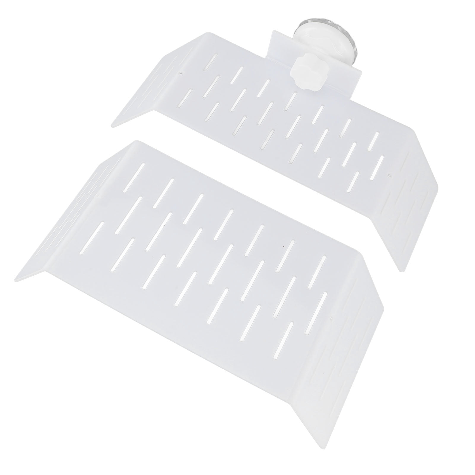 YAHHU Turtle Basking Platform Plastic Strong Suction Cup Antislip Ramp Climbing Shelf for Reptile Resting Tank Accessories 13.78 inches / 35 cm