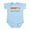 Sky Blue, variant on CafePress - Palm Tree San Diego Infant Bodysuit - Baby Light Bodysuit, Size Newborn - 24 Months