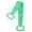 green, variant on Silicone Body Scrubber Bath Brush, Exfoliating Shower Brush Bath Belt With Extra Long Strip And Handle For Easy Back Exfoliating