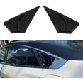 thumbnail image 2 of Cubierta de persiana de ventana trasera de fibra de coche para Mondeo 2022 + moldura de ventilación lateral de ventana, 2 of 5