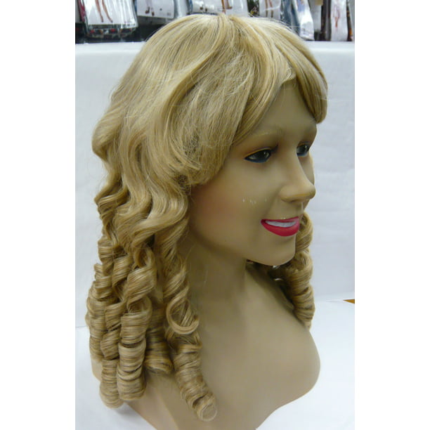 Baby Doll Banana Curl Costume Wig Assorted Colors - Mixed Blond -  