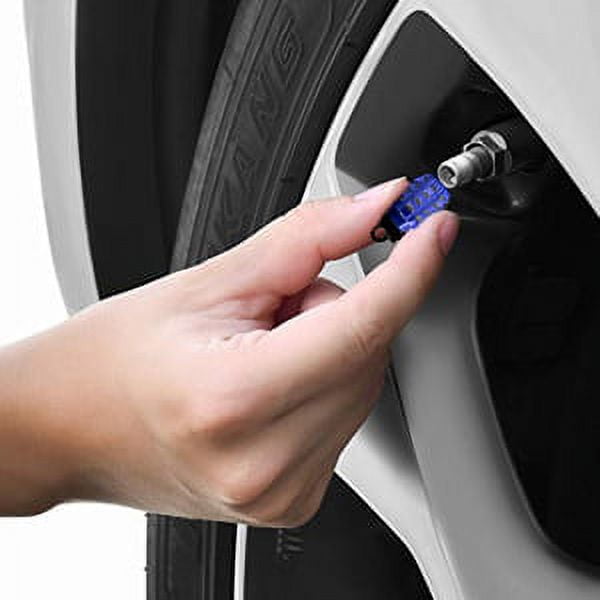 Tire Air Valve Caps Valve Stem Covers For Cars Bicycles and Motorcycles Grenade Bomb Style Silver Chrome Color Pack of 4 Walmart