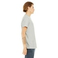 thumbnail image 3 of BELLA+CANVAS pour Hommes 3001c, 4TG, Argent, 3 of 3