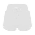 thumbnail image 7 of Fanxing Women Active Athletic Skort Skirts Tie-Dye Printed Lightweight Golf Tennis Skirts Shorts for Sports Workout Running White,M, 7 of 7