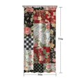 thumbnail image 5 of Pioneer Flower Floral Print Pattern Shower Curtain 36"x72" ,Bathroom Decorative Shower Curtains Set with 12 Hooks,Modern Waterproof Washable Shower Curtain, 5 of 6