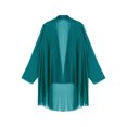 thumbnail image 4 of Oyolan Gilets Kimono pour Femmes en Mousseline Transparente, Cache-Maillots Décontractés Amples, Boléro Ouvert à l'Avant, Vêtement d'Extérieur Vert TTG, 4 of 5