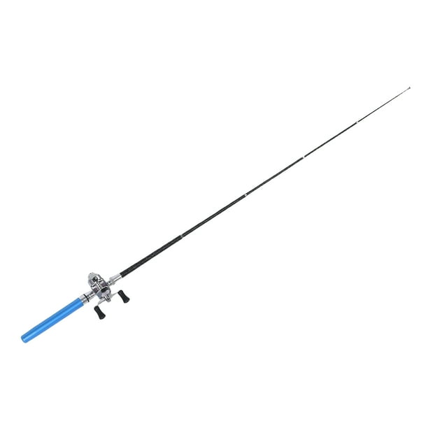 Mini Combo De Caña De Pesca De Pluma, Carrete De Caña De Fibra De Vidrio Telescópico Portátil Para Pesca En El Lago De Río