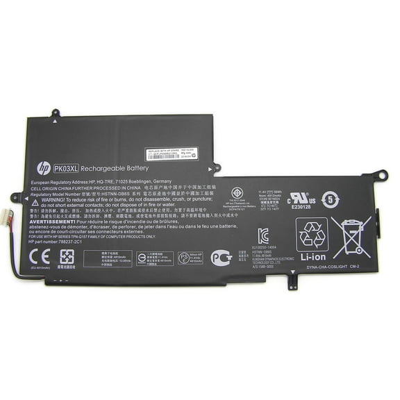 New Genuine HP Spectre X360 G2 11.4V 4810A Battery HSTNN-DB6S 788237-2C1