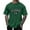 Green, variant on Mens Graphic Tees Short Sleeve Crew Neck Casual Letter Print Summer Pullover Army Green,L