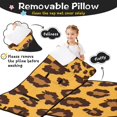 thumbnail image 3 of Yellow and Black Of Leopard Print Toddler Nap Mats for Kids Preschool,Sleeping Mat Bag or Kids,Toddler Sleeping Bag,Toddler Nap Mat or Daycare, 3 of 6