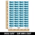 thumbnail image 2 of Big Fan Sports Foam Finger Teacher Student School Sticker Set - Light Blue - Gloss Finish - 1.25" Mini, 2 of 7