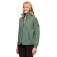 thumbnail image 3 of Avalanche Women's Mock Neck Quilted Zip Up Jacket with Pockets, 3 of 5
