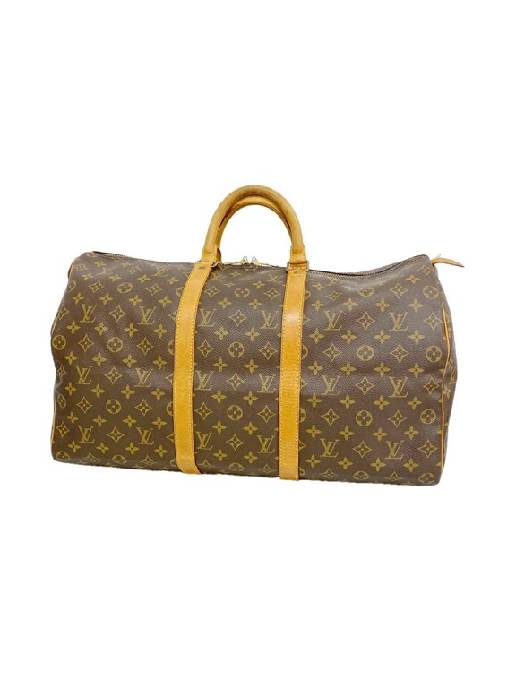 Pre-Owned Louis Vuitton Bags - Boston Monogram Keepall 50 M41426 Brown Men's & Women's