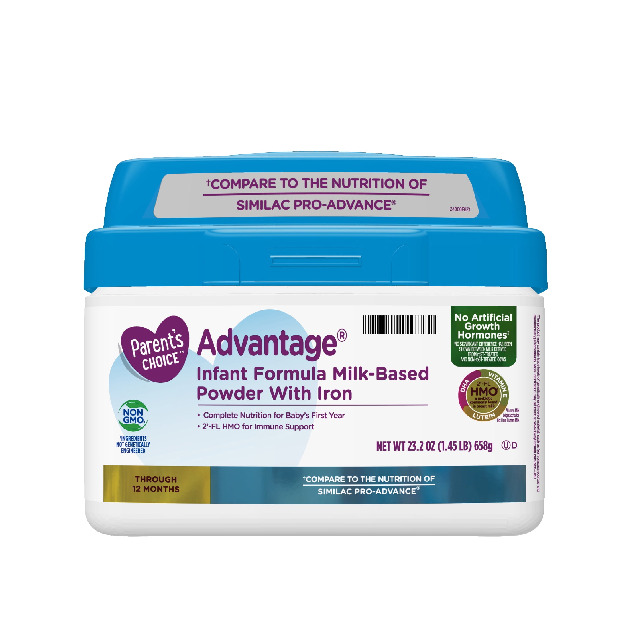 Parent's Choice Advantage Baby Formula, Immune Support, 36 oz