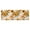 Beige Sunflower Letter, variant on Black Sunflower Word Pattern Kitchen Rug Mat,Kitchen Runner Rugs Non Skid Washable,Decorative Kitchen Floor Mats for Kitchen,Sink,Laundry,17"x47.2"