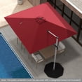 thumbnail image 4 of Costway Parasol Déporté de Patio 10 Pi, Parasol Suspendu d'Extérieur en Aluminium avec Rotation à 360°, Rouge, 4 of 10