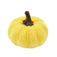 thumbnail image 5 of Bazyrey Velvet Pumpkins Fake Mini Pumpkin,Halloween Decor 12pcs Artificial Fake Velvet Pumpkins Decoration for Fall(Orange+Yellow),Happy Halloween Thanks Giving Day Autumn Decorations, 5 of 8