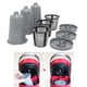 thumbnail image 5 of 3 filtros reutilizables de de cápsula de taza K | Cápsulas de cápsulas de recargables ecológicas compatibles con gris perfecl Tazas K reutilizables de café, 5 of 8
