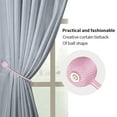 thumbnail image 5 of Howarmer 4 Pack Drape Tiebacks Rope-European Strong Magnetic Holdbacks Curtain Buckle for Home Curtains/Window Decor(Pink), 5 of 7