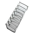 thumbnail image 1 of Organizador de cajones con divisor de tela, plegable, para guardar calcetines y ropa interior. Gris 7 Rejillas, 1 of 9