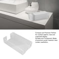 thumbnail image 4 of Paper Hand Towel Tray, Modern 9.5x5.5x2.5in Easy Access Clear Napkin Storage Holder Acrylic  For Dining, 4 of 8