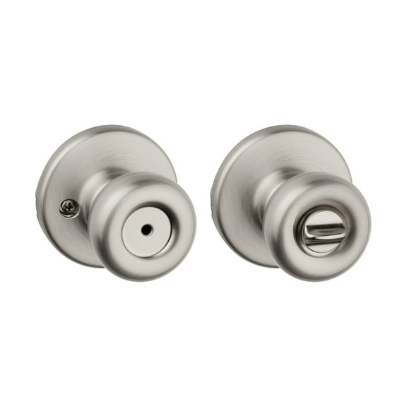 Kwikset Tylo Privacy Doorknob Satin Nickel