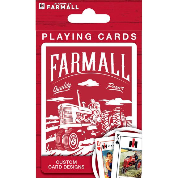 MasterPieces Officially Licensed Case/Farmall Playing Cards - 54 Card Deck for Adults