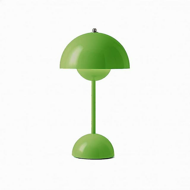 Lámpara de noche nórdica con forma de hongo, lámpara de mesa con forma de flor LED, lámpara de noche USB para escritorio de sala de bodas, decoración moderna y sencilla