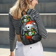 thumbnail image 5 of Goofa The Nightmare Before Christmas Pattern Durable Canvas Daypack - High-Quality Vintage Backpack, Compact & Versatile for Travel and Everyday Use-Small, 5 of 5