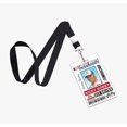 thumbnail image 3 of Talladega Nights Ricky Bobby & Carley Bobby Race Car Driver ID Badges Set of 2 Lanyards PVC, 3 of 3