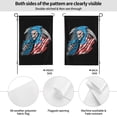 thumbnail image 5 of ZNDUO Reaper American Flag Pattern Halloween Garden Flag, Small Yard Lawn Flag for Outdoor House Decor Holiday Home Decorations, 28"x40", 5 of 8