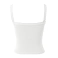 thumbnail image 3 of QHFBli Tank Top with Built-in Bra for Women Adjustable Spaghetti Strap Workout Yoga Shirts Basic Layer Padded Bra Cami Tops, 3 of 7