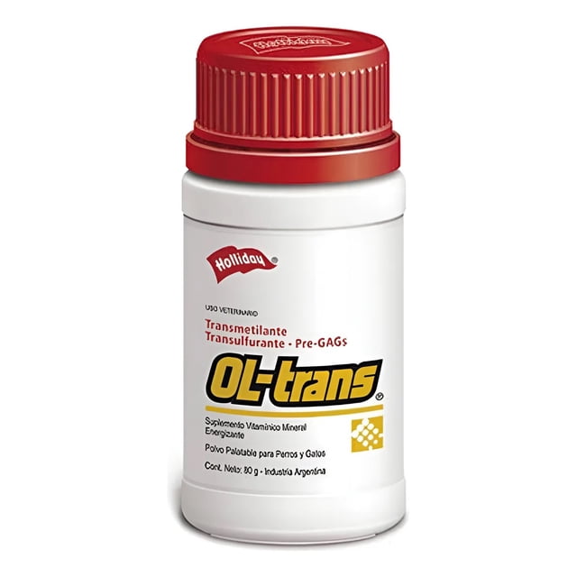 Holliday OL Trans 800 g, Suplemento condroprotector en polvo para perros y gatos