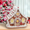 thumbnail image 3 of Kurt S. Adler 7.87 in. Battery Operated LED Gingerbread House - Brown, 3 of 3