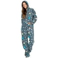 thumbnail image 4 of Footed Pajamas - Merry Gnomes Adult Hoodie Fleece One Piece - Adult - Medium Adult Plus Size/Wide (Fits 5'8 - 5'11"), 4 of 5