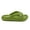 Green, variant on Non-Slip Clouds Slippers for Women Men Comfy Bathroom Slippers Cushion Thick Sole Slide Sandals Quick Drying Flip Flops