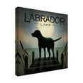 thumbnail image 4 of Trademark Fine Art 'Moonrise Black Dog - Labrador Lake' Canvas Art by Ryan Fowler, 4 of 4