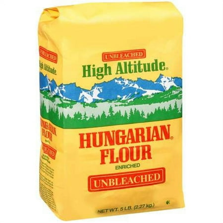 High Altitude Hungarian AP Unbleached Flour, 5LB Bag