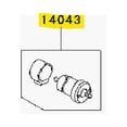 thumbnail image 2 of Kawasaki OEM Replacement Fuel Filter KFX 50 90 Brute Force 300 14043-Y002, 2 of 2