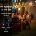 thumbnail image 3 of 8 Meter Ball Solar String Led Lights, 60 Globose Lights, Pellets LED Lights, Spherical Holiday Lights Atmosphere Lights for Party, Wedding, Birthday, Summery Carnival, Christmas, 3 of 4