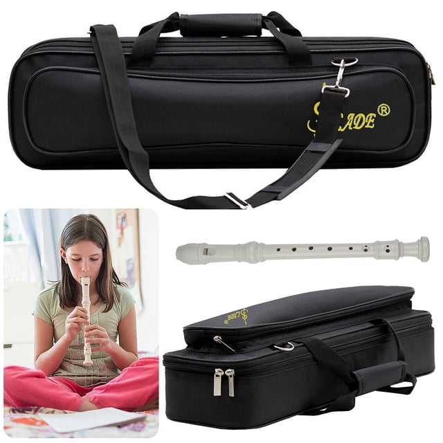 Estuche para Flauta Tela Oxford Antivibración para Instrumentos Musicales Viento