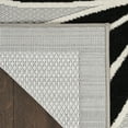 thumbnail image 3 of Nourison Aloha Indoor/Outdoor Black White 2'3" x 8' Area Rug, (2x8), 3 of 8