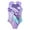 Lavender, variant on iiniim Little Girls Summer Sleeveless Swimsuit Active Swimming Bathing Suit One Piece Ballet Leotard