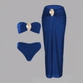 thumbnail image 1 of Trajes de baño para mujer Traje de baño de dos piezas de color liso de moda para mujer Trajes de baño para mujer Trajes de baño para mujer Trajes de baño de moda de playa para mujer, 1 of 4