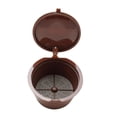 thumbnail image 2 of Taza para filtro de café, apta para cestas de filtros de café reutilizables. Utensilios de cocina y cafetería. marrón, 2 of 9