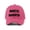 Bright Pink, variant on North Dakota Hat  -Smartprints Designs,  Small