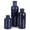 Blue, variant on Multicolor Small Ceramic Vase Set of 3 Boho Modern Tabletop Decor