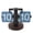 Blue, variant on Xirurus Retro Digital Flip Desk Clock Mechanical Auto Down 12 Hours Blue, 8.1 inches / 20.5 cm